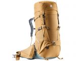 Рюкзак DEUTER Aircontact Core 60+10 цвет 6318 almond-teal Для треккинга