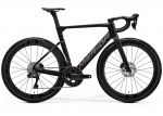 Велосипед 28 Merida Reacto 9000 (2026) рама - XXS Silk Black(Glossy Dark Silver)