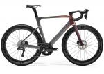 Велосипед 28 Merida Reacto 8000 (2026) рама - XXS Rainbow/Gunmetal Grey(Silver)