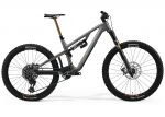 Велосипед 29-27.5 Merida One-Sixty 10K (2026) рама - XS Warm Slate Grey Fade(Holo Silver)