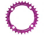 Зірка RACE FACE Narrow Wide, 104 мм BCD, 38T, 10-12 ск (PUR) Фіолетова
