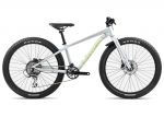 Велосипед 24 ORBEA MX 24 TEAM DISC (2026) рама - 24 Halo Silver - Spicy Lime (серебристый-салатовый)