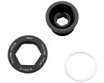 Болт в шатуни Cinch RACE FACE, M18x1.5, з ковпачком-знімачем, (Matte Black) матовий чорний