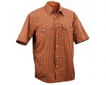 Рубашка Shop Shirt RACE FACE, оранжевая клетка, Large