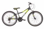 Велосипед 24 PRIDE BRAVE 2014 чорно-зелений