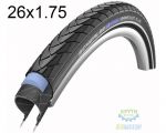 Покрышка 26X1.75 (47-559) Schwalbe Marathon Plus Hs440 S-Guard B/B+RT Ec 31B