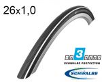 Покришка 28X1.00 (25-622) Schwalbe Lugano K-Guard Hs471 B/Ws/B-Sk Sic