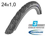 Покрышка 24X1.00 (25X540) Schwalbe Downtown Hs342 Kevlarguard Gr/B 2Grip Grc 50 EPI