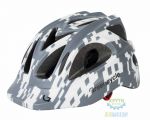 шолом Green Cycle Space Invader розмір 54-58см Сіро-Білий