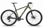 Велосипед 29" PRIDE XC-29 HD черно-зеленый матовый 2015