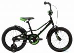 Велосипед 16 Pride Flash чорний/Зелений/Білий 2018
