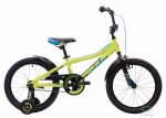 Велосипед 18 Pride Rider лайм/Блакитный/черный 2018