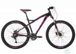 Велосипед 27,5&quot Pride Roxy 7.3 рама - 18 черный/малиновый/Розовый 2017