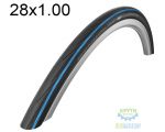 Покришка 700X25C (25-622) Schwalbe Lugano K-Guard Folding B/Bls/B-Sk Hs471 Sic, 50 EPI Ek