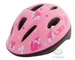 шлем детский Green Cycle Foxy размер 50-54см Розовый/малиновый/Белый лак