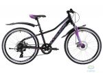 Велосипед Cyclone 24 DREAM 2.0 черно-фиолетовый 2018