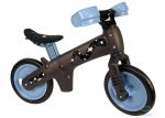 Велосипед (Біговел) Bellelli B-Bip обучающий 2-5 років, пластмасовий, чорний з синими колёсами