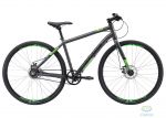 Велосипед 28 Apollo TRACE 45 рама - XL matte charcoal/matte black/matte neon green ремнева передача