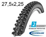 Покришка 27.5X2.25 650B (57-584) Schwalbe Ice Spiker Pro Evo, Liteskin, Evolutoin Folding B/B-Sk Hs379 (378 Alu Studs) Wic 67 EPI Ek