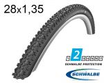 Покришка 28X1.35 700X35C (35-622) Schwalbe X-One Allround Performance Folding B/B-Sk Hs467 Dc, 67 EPI Ek