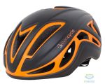 шолом Green Cycle Jet розмір L для шосе/триатлона і гонок з роздільним стартом чорно-Помаранч матовий