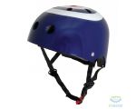 шлем детский Kiddimoto синяя мышь, размер M 53-58см
