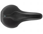 Седло Selle Royal SCIENTIA R1 Relaxed, 3D skingel, обивка Black Gummy/Black mokka, 289х169мм, 479г, рейлы сталь + Curva suspension