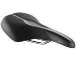Сідло Selle Royal SCIENTIA R2 Relaxed, 3D skingel, обивка Black gummy/Black mokka, 289х196мм, 485г, рейли сталь + Curva suspension