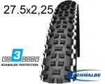 Покрышка 27.5X2.25 650B (57-584) Schwalbe Rapid Rob K-Guard B/Ws/B-Sk Hs425 SBC, 50 EPI