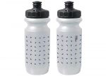 Фляга 0,6 Green Cycle GBT-512M с увеличенным клапаном, прозрачная с синим