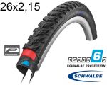 Покрышка 26X2.15 (55-559) Schwalbe Marathon Gt 365 Perf, Dualguard, Twinskin B/B+RT Hs475 Fs 67 EPI 36B