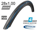 Покрышка 700X25C (25-622) Schwalbe One Perf, Raceguard, Folding, B/Bls/B-Sk Hs462A Addix 67 EPI