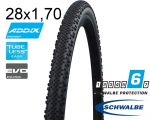 Покришка 28X1.70 700X45C (45-622) Schwalbe G-One Bite Evo, Super Ground, Tle B/B-Sk Hs487 Addix Speedgrip 67 EPI