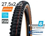 Покрышка 27.5X2.35 (60-584) Schwalbe Hans Dampf Evo, Super Trail, Tle B/Cl-Sk Hs491 Addix Soft 50 EPI