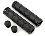 Гріпси Fabric SILICONE LOCK-ON GRIPS 135мм, алюмінієвий замок, чорні