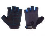 Перчатки Green Cycle SIMPLA без пальцев S черно-синие