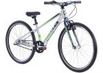 Велосипед 24 Apollo NEO 3i boys Brushed Alloy / Slate / Lime Green Fade