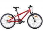 Велосипед 20 Leon GO Vbr 2022 красный с черным