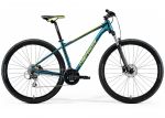 Велосипед 29 Merida BIG.NINE 20-2X (2023) рама - M 17 Teal blue