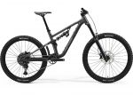 Велосипед 27.5-29 Merida ONE-SIXTY FR 400 (2025) рама - XL Silk Dark Silver (Grey/Black)