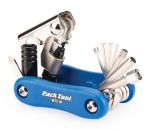 Мультитул Park Tool MTC-40, 2,5/3/4/5/6/8mm, T25/T30, отвертка, выжимка цепи, адаптер накачки CO2, выравниватель роторов