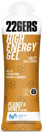 Енергетичний гель 226ERS High Energy солона Карамель Мед 76г