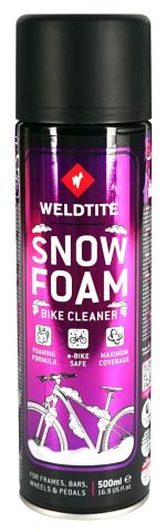 Очищувач велосипеда Weldtite 03098 Snow Foam Bike Cleaner, суха піна, аерозоль, 500мл