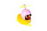 Сигнал ONRIDE Duck (звезда, розовый), с подсветкой, d руля 22-32мм