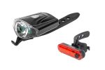 Комплект світла ONRIDE Xeo USB (50 lm, 550 mAh, Micro-USB) + ONRIDE Stripe (10 lm, 90 mAh, Type-C)