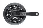 Комплект шатунов ONRIDE Trio 810P, под квадрат, 175 мм, 22-32-42Т, на 8/7/6 шв., черный
