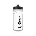 Фляга POLISPORT C600 600мл Clip-On прозрачный/черный