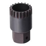 Зйомник каретки Kenli KL-9706А, під ключ та тріскачку, чорний