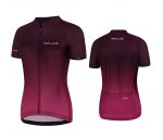 Веломайка женская с коротким рукавом KLS Maddie 2 бордовый S