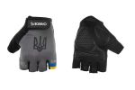 Рукавички ONRIDE Hold 20 UA Тризуб колір сірий розмір S